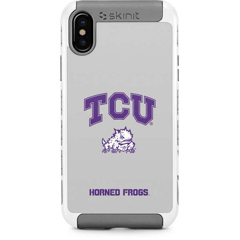 Texas Christian University Horned Frogs Logo Print iPhone Cases